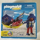Playmobil # 3194 Polar Explorer With Sled Skis Snow 26PC Retired 2004 - New. Price: $11.99.