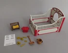 Playmobil 5108 Shire Horse, Stable, Incomplete, No Groomer Used. Price: $13.00.