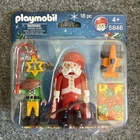 New Playmobil #5846 Santa & Elf With Gifts Set 18 Pieces. Price: $9.99.