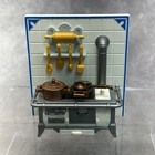 Playmobil Victorian Kitchen Stove- Light Fading On Utensil Holder Used. Price: $11.99.