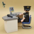 Playmobil Police - Officer Station Security Guard Detective Used. Price: $14.01.