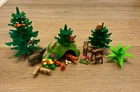 Playmobil 3006 Forest Animals Fox, Owl, Boar, Deer Complete With Box Used. Price: $49.99.