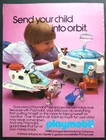 Vtg 1982 Advertisement - Playmobil Space Station & Shuttle Toy New. Price: $9.99.