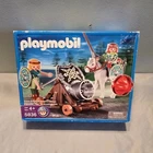 Vintage New Box Playmobil 5836 Green Knight Movable Cannon Pieces Ages 4+. Price: $15.99.