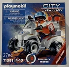 Playmobil #71091 Medical Quad City Action Pull-back Motor Toy New. Price: $16.00.
