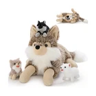 Tezituor 4PCS Realistic Wolf Stuffed Animals Set, 20 Inch Large Mom... Fast Ship New. Price: $47.99.