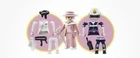 Lot Of 6 Playmobil 9855 / 3 In 1 Multiple Outfits *new*. Price: $13.49.