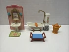 Playmobil 5324 Victorian Bathroom Lot Bathtub, Shower & Boiler, Sink Hamper ++ Used. Price: $17.99.