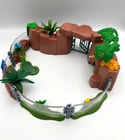 Playmobil Zoo 4850 Lion Enclosure Habitat Replacments Or Expansion Parts Lot Used. Price: $24.99.