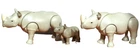Playmobil Figures Rhino Family Safari Jungle Zoo Used. Price: $30.89.