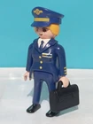 Playmobil Figure Co-pilot Female Stewardess Airplane 3185 3352 5007... Used. Price: $8.71.