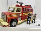 Playmobil #5843 Truck Vehicle Playset Firefighter 95% Complete L+s Work Used. Price: $32.00.
