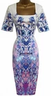 Monsoon Classic Allegra Floral Mirror Cotton Pencil Cocktail Dress Uk 12 Pre-owned. Price: $59.95.