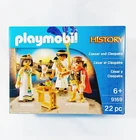 Playmobil History Caesar And Cleopatra 9169 Set Retired New In Box. Price: $18.05.