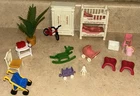 Playmobil Vintage Child Bedroom Victorian Mansion Lot Pieces Preowened Used. Price: $29.99.