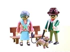Grandparents With Dog,park Bench,playmobil #6549,NEW In Bag. Price: $15.99.