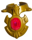 Playmobil Dragon Necklace Red Gem Dark Gold Brass Ref 3345 3840 3912 7876 Used. Price: $5.40.