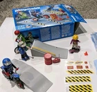 Playmobil 5798 Skate Sport Park & Motor Cross Set With Box And New Stickers Used. Price: $14.99.