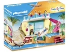 Playmobil Family Fun Pool House Playset 70435, 156 Pcs Ages 4+ Years, 4-7 Used. Price: $60.00.