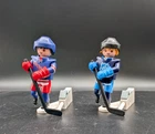 2 Playmobil Ice Hockey Ny Rangers Nhl Shooter Players Figures Used. Price: $20.00.