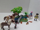 Playmobil Country 5685 Set Horseback Ride Figures Horses Accessories Used. Price: $19.99.