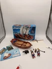 Playmobil 5948 Pirates Soldiers Boat - Retired Floating Ship Set 98% Complete Used. Price: $42.98.