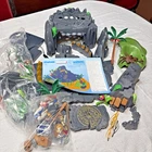 Playmobil 5134 Pirate Adventure Island Set W/ Lights - Near Complete New. Price: $99.88.