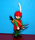 Playmobil 3627 Merry Men's Feast Robin Hood Archer Bow & Arrow Medieval Figure Used. Price: $6.99.