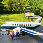 Playmobil 5338 Airport Cargo Plane W/ Control Tower & Figures Playset Used. Price: $79.99.