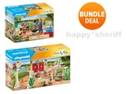 Playmobil Family Fun Sets 71424 And 71427 Country Camping Barbecue New Boxed. Price: $153.00.