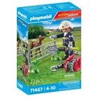Playmobil Action Heroes Firefighter Animal Rescue Building Set 71467NEW Stock. Price: $15.99.