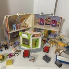 Playmobil Take Along Doll House And Zoo Vet With 50+ Accesssorie Pieces Used. Price: $53.15.