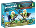 Playmobil Dreamworks Dragons Ruffnut And Tuffnut W/ Flight Suits Set, 70042 New. Price: $8.99.