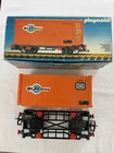 Playmobil 4113 Eurotrans Train Set 1985 Germany Looks Unused Boxcar. Price: $139.99.