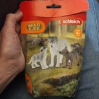 New Schleich 42472 Wild Life Mother Wolf W/pups 3 Pc Toy Figure Set. Price: $14.99.