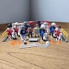 Playmobil Sports Toy Lot Nhl Hockey Figures Accessories Calgary Toronto Canada Used. Price: $49.99.