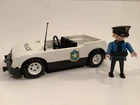 Vintage 1976 Playmobil #3149 Police Car With Officer - No Windshield Used. Price: $8.43.