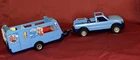 Playmobil 9502 Funpark Family Camping Pickup Truck & Caravan Trailer Used. Price: $35.00.
