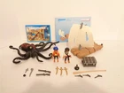 2007 Playmobil Pirates #4291 Raft With Giant Octopus Building Set Complete Used. Price: $54.99.