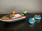 Vtg Playmobil 70091 Speedboat Camping Tube Campsite Motor Incomplete Used. Price: $24.99.