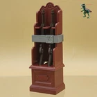 Playmobil Gun Cabinet - Safe Sheriff's Office 2X Winchester Rifles Used. Price: $5.76.