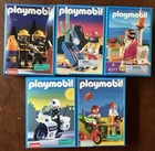 Playmobil 3883, 3035, 3986, 4277, 3819 New In Factory Sealed Boxes 1990. Price: $65.00.