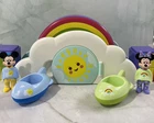 Playmobil Junior Disney Mickey & Minnie's Cloud Home Mouse Rainbow Toy Set Used. Price: $31.49.