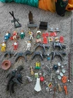 Playmobil Vintage 1974 Knight Figures, Horses ,castle,circus,accesories Used. Price: $30.00.