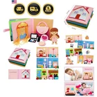 Montessori Felt Busy Book Toddlers Quiet Preschool Early Learning Educat... New. Price: $54.88.