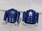 Playmobil X2 Bodies Fat Arms General Yankees North Used. Price: $5.56.
