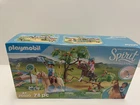 Playmobil Dreamworks Spirit River Challenge Building Set 70330 New Damaged Box. Price: $24.99.