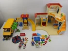 Playmobil City Life Sunshine Preschool 5567 Playground 5568 Bus Lot Of 3 Used. Price: $169.99.
