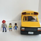Playmobil 5940 School Bus Flashing Lights Driver Figures Vehicle Complete Used. Price: $21.95.