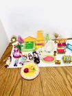Playmobil Princess Royal Figures Furniture & Accessories Lot Incomplete Used. Price: $28.00.